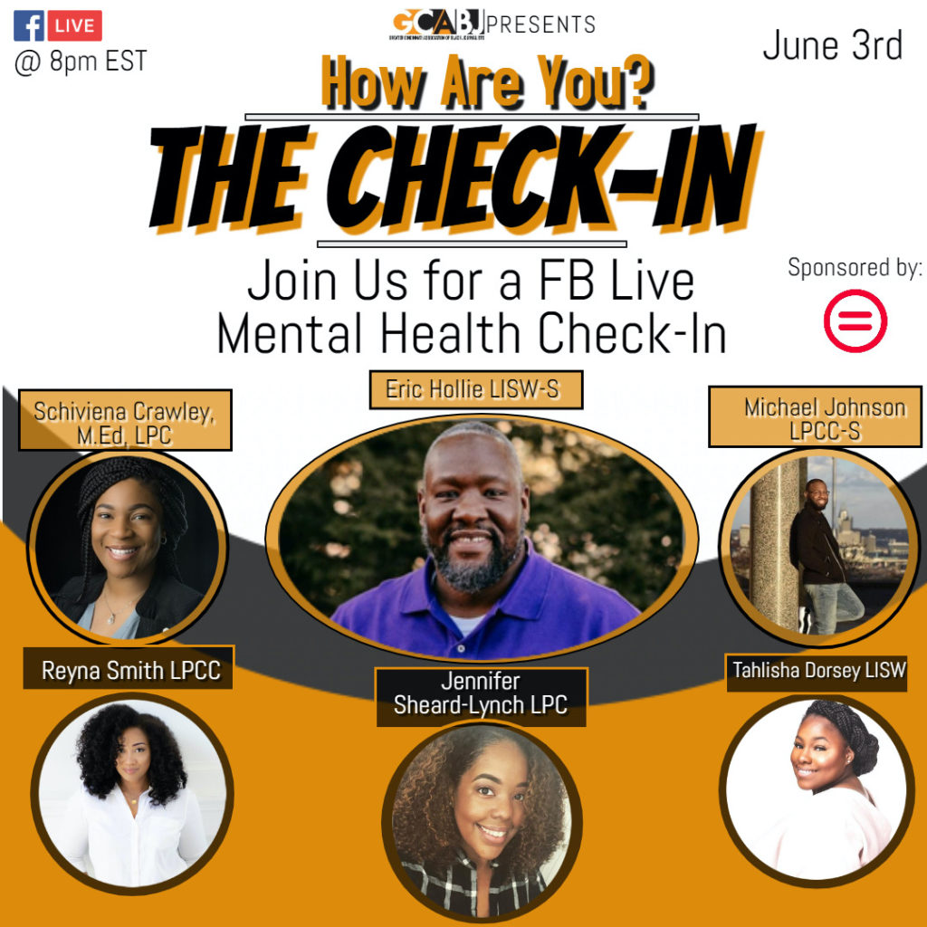 6/3 Facebook Live Event: Mental Health Check-In (GCABJ) – Coronavirus ...